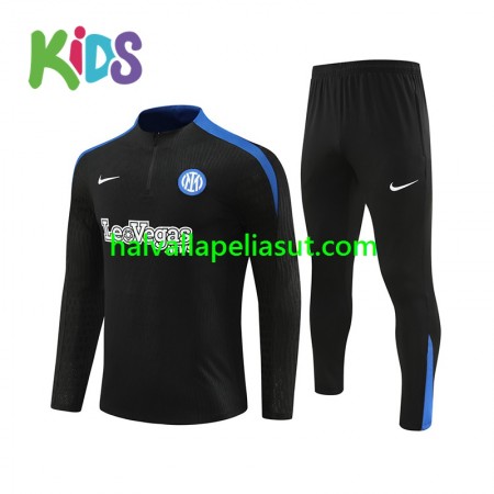 Inter Milan Lasten Training Huppari Suits Musta 2024-2025